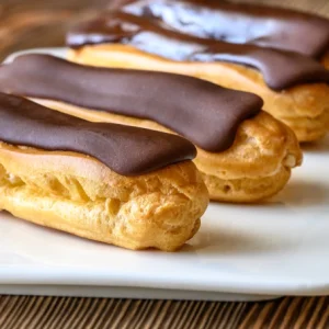 Éclair au chocolat